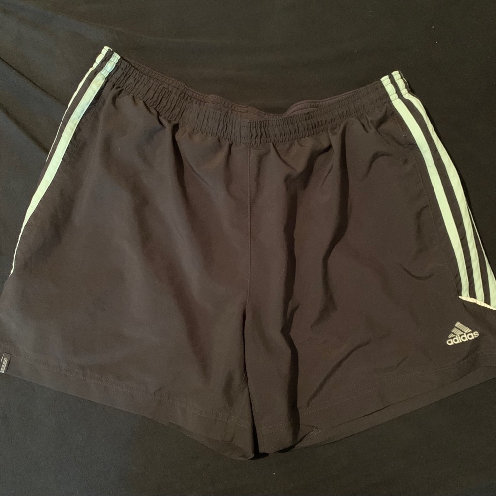 Adidas workout shorts.